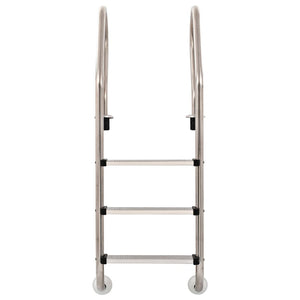 Poolleiter 3-Stufen Edelstahl 120cm