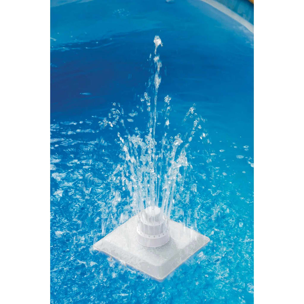 vidaXL 13-Piece White Greek Pool Fountain