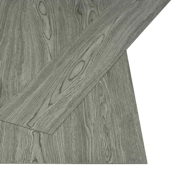 Selbstklebende Bodenfliesen Natur Grau 4,46 m²