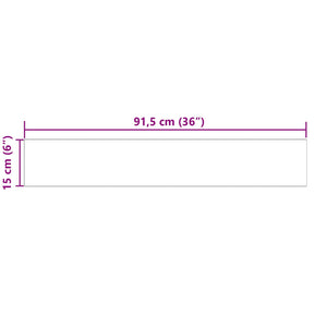 Selbstklebende Bodenfliesen Anthrazit 4,46 m²