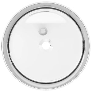 vidaXL Lavabo 40 x 15 cm Céramique Argenté