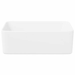 Waschbecken 40 x 30 x 13 cm Keramik Weiß