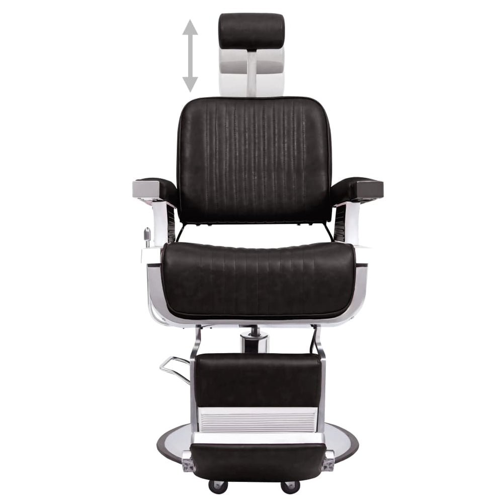 Friseurstuhl Schwarz 68x69x116 cm Kunstleder