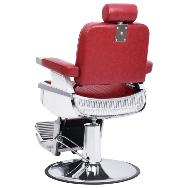 Roter Friseurstuhl Kunstleder