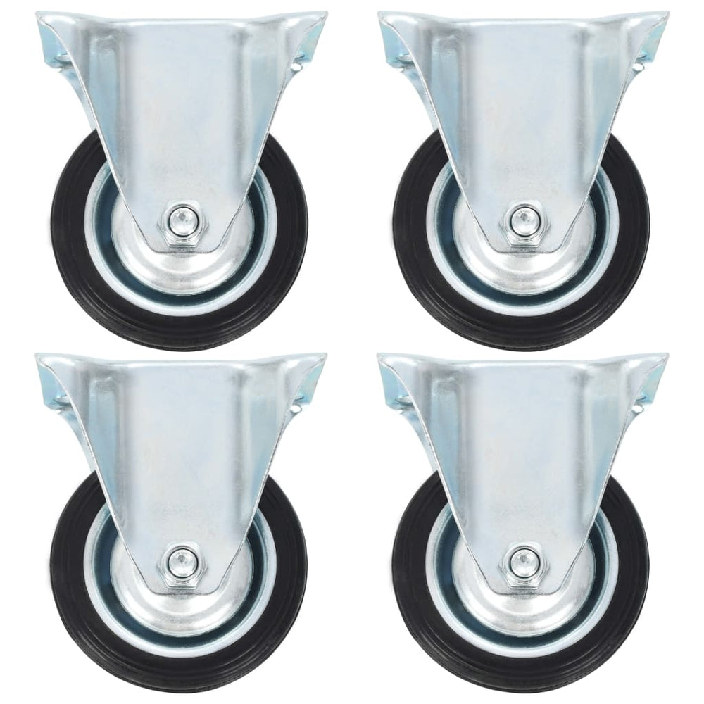 vidaXL Roulettes pivotantes 4 pcs 75 mm