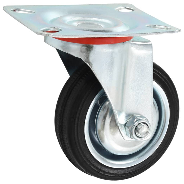 vidaXL Swivel Casters 4 pcs. 75 mm