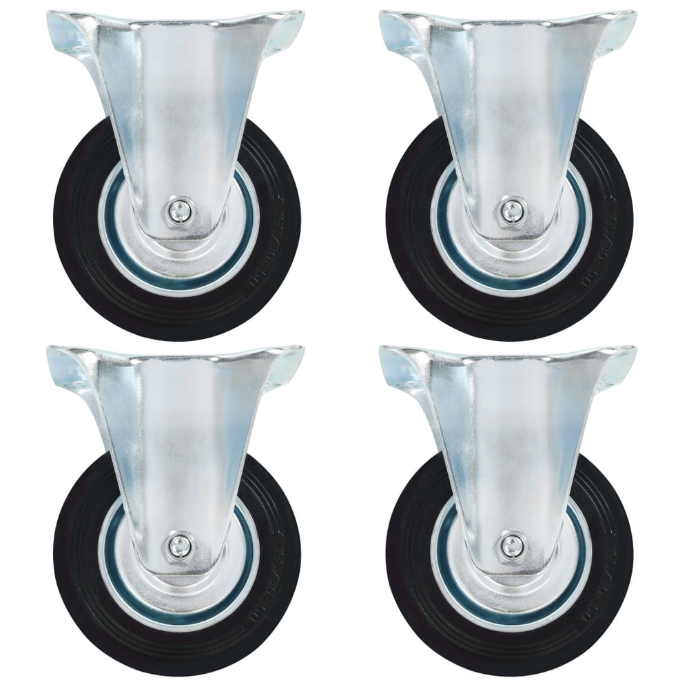 vidaXL Roulettes pivotantes 4 pcs 100 mm