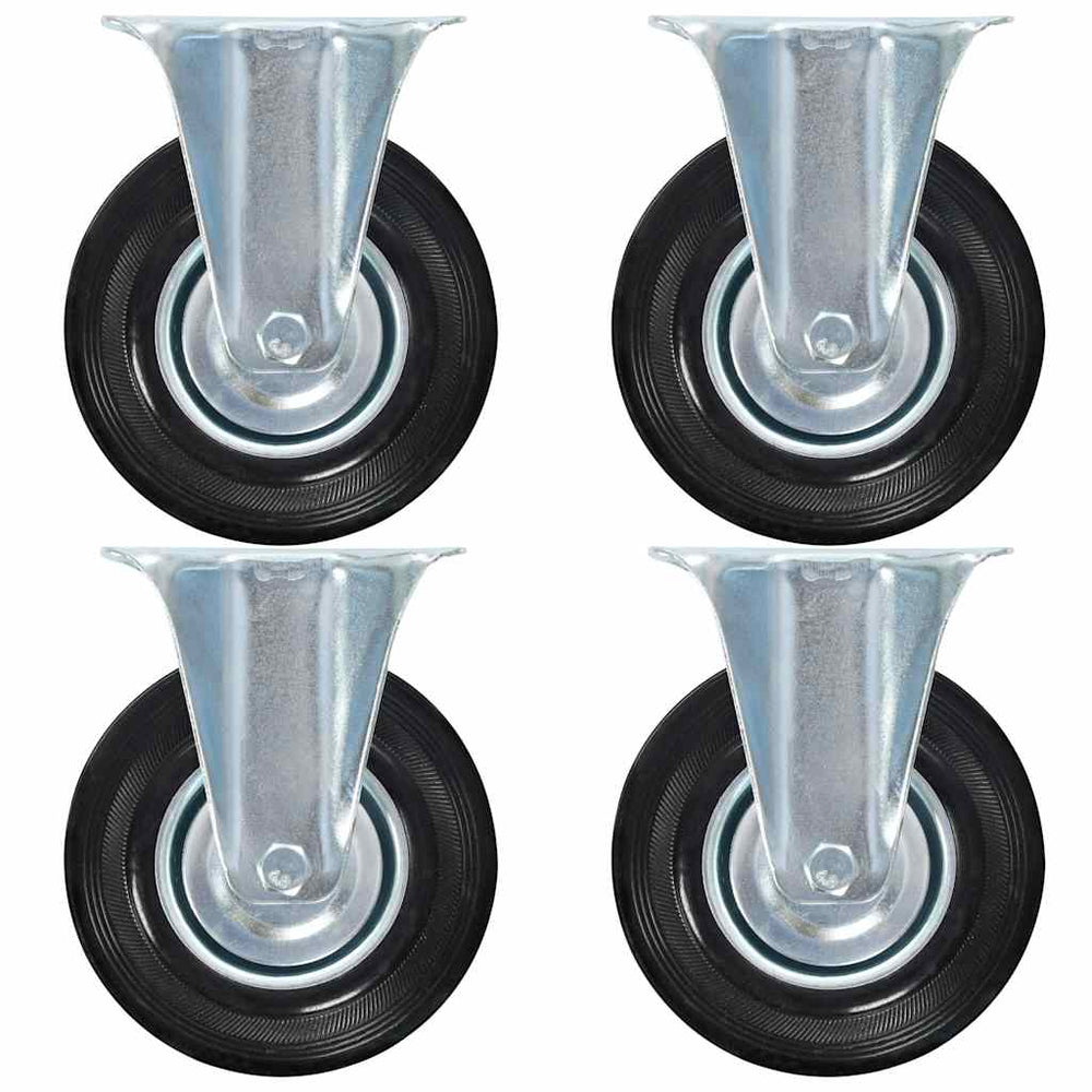 vidaXL Roulettes pivotantes 4 pcs 125 mm