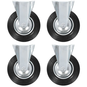 vidaXL Roulettes pivotantes 4 pcs 200 mm