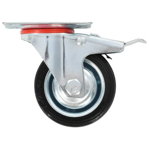 vidaXL Swivel Casters 4 pcs. 75 mm