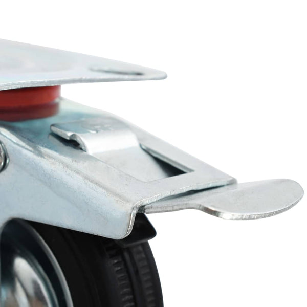 vidaXL Swivel Casters 4 pcs. 75 mm