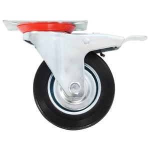 vidaXL Roulettes pivotantes 4 pcs 100 mm