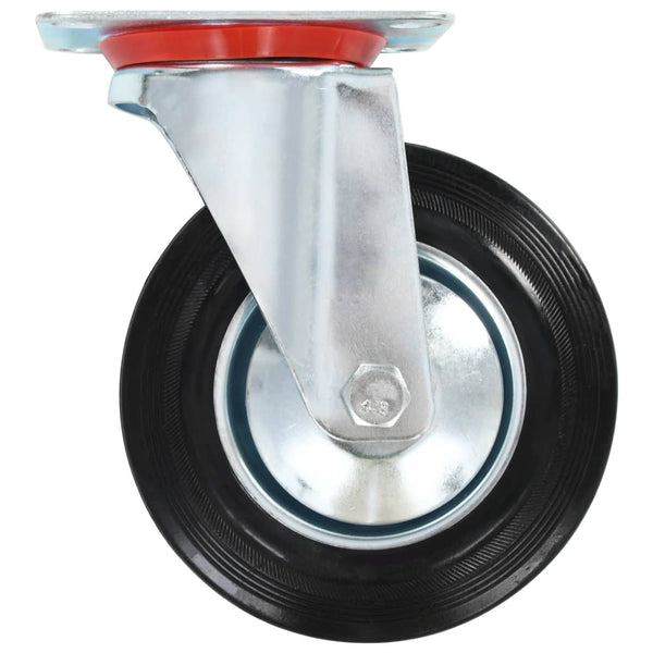 vidaXL Roulettes pivotantes 4 pcs 160 mm