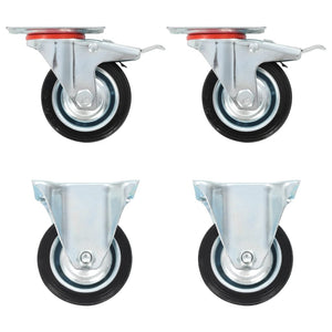 vidaXL Castors 4 pcs. 75 mm