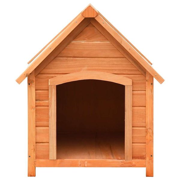 Hundehütte Kiefernholz & Tannenholz Massiv 72x85x82 cm