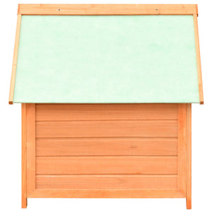 Hundehütte Kiefernholz & Tannenholz Massiv 72x85x82 cm