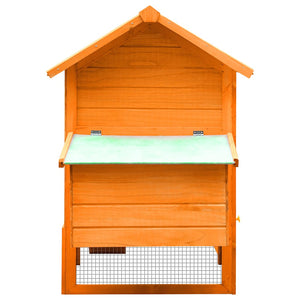 Hühnerkäfig 170x81x110 cm Kiefernholz & Tannenholz