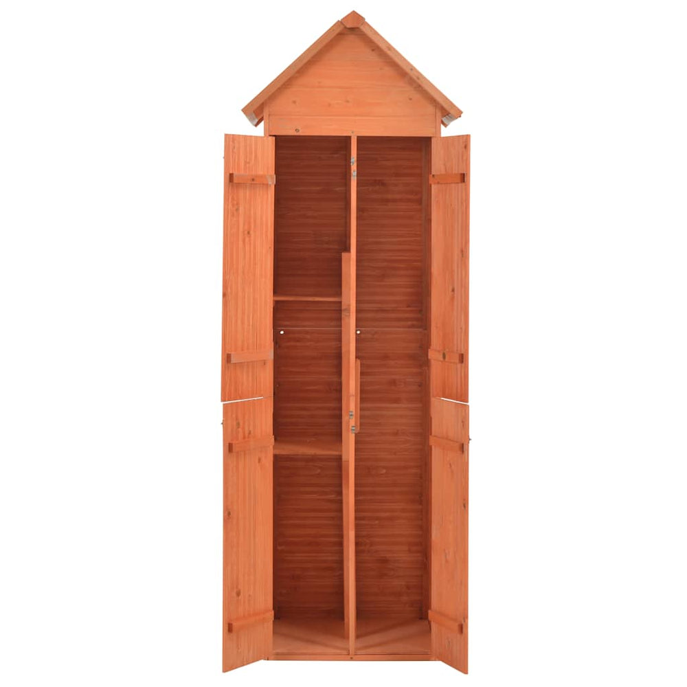 vidaXL Abri de jardin en bois 71x60x213 cm