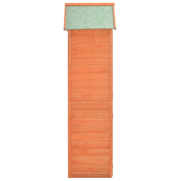 Garten-Geräteschuppen 71x60x213 cm Holz