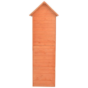 Garten-Geräteschuppen 71x60x213 cm Holz
