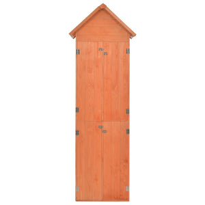 Garten-Geräteschuppen 71x60x213 cm Holz