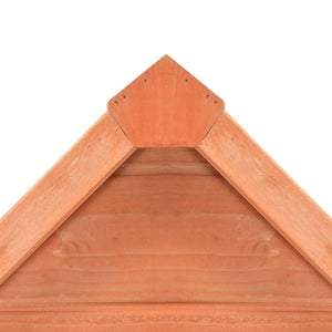 Garten-Geräteschuppen 71x60x213 cm Holz