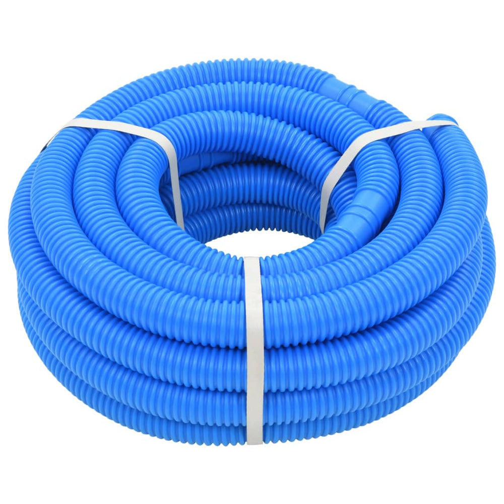 Poolschlauch mit Klemmen Blau 38 mm 12 m