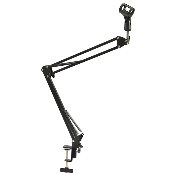 Tisch Mikrofonständer Schwarz Stahl