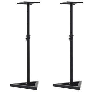 Studio Monitor Lautsprecherständer Schwarz (2er Set)