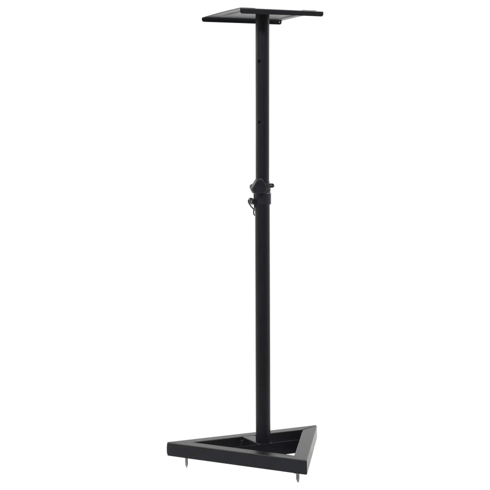Studio Monitor Lautsprecherständer Schwarz (2er Set)
