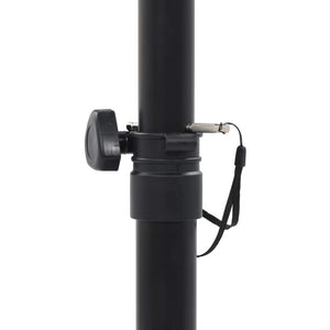 Studio Monitor Lautsprecherständer Schwarz (2er Set)