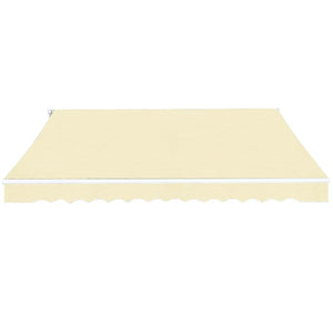 Gelenkarmmarkise 400 cm Cremeweiß