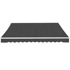 Gelenkarmmarkise 400 cm Anthrazit