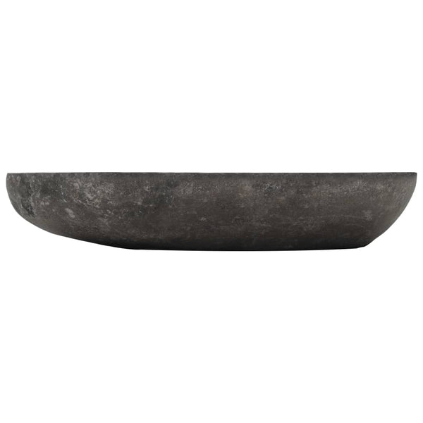 Waschbecken Flussstein Oval 60-70 cm