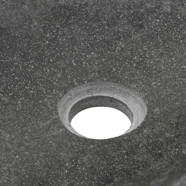 Waschbecken Flussstein Oval 60-70 cm