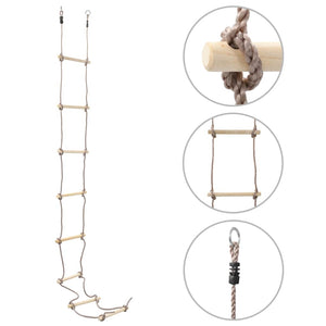 Kinder Strickleiter Holz - 290cm