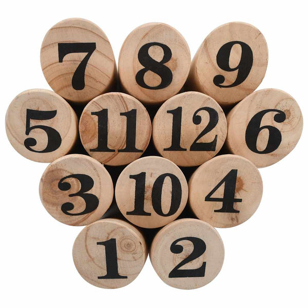 Kubb Spielset für den Garten