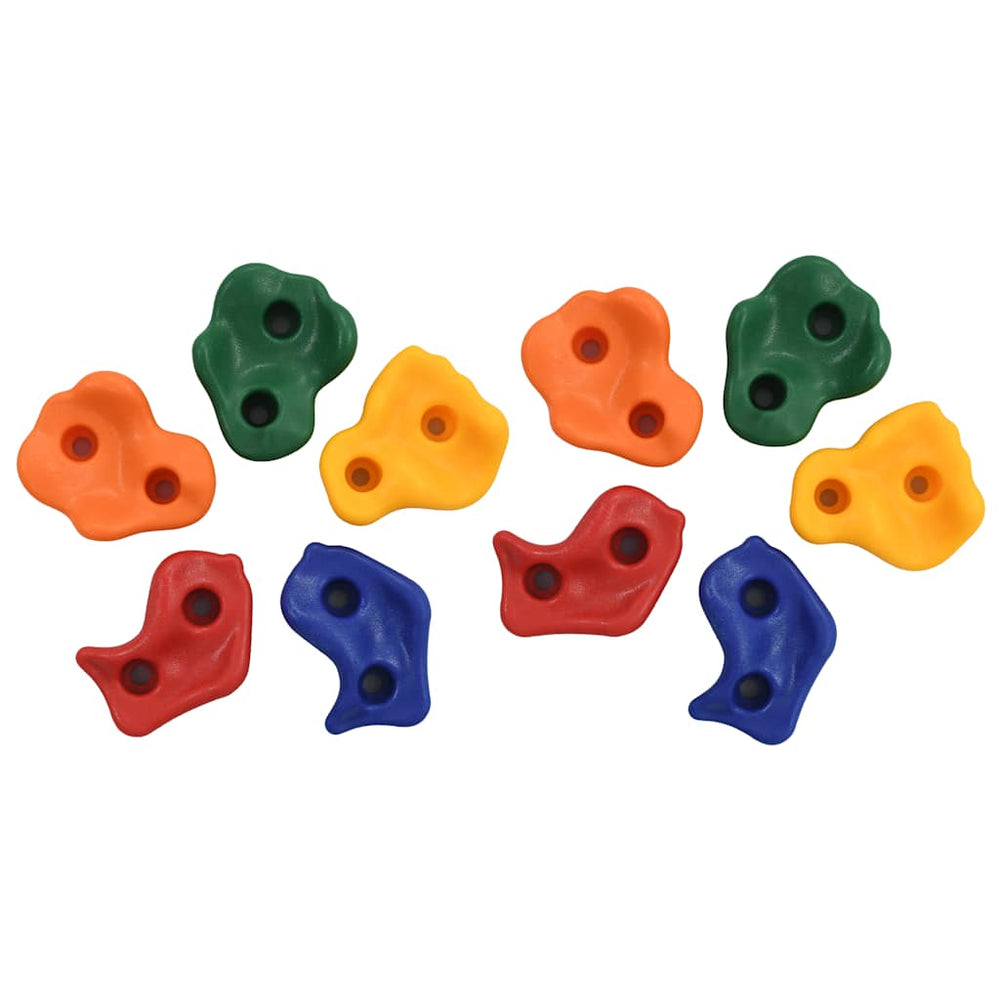 vidaXL Pierres d'escalade 10 pcs. Multicolore PE