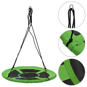 vidaXL balançoire 110 cm 100 kg Vert