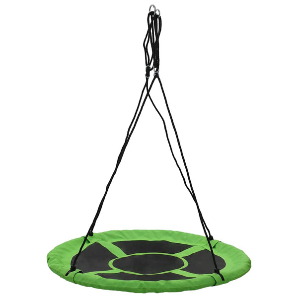 vidaXL balançoire 110 cm 100 kg Vert