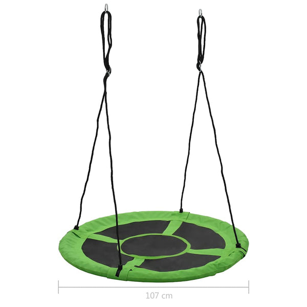 vidaXL balançoire 110 cm 100 kg Vert