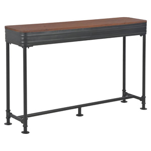 Konsolentisch mit 2 Schubladen 120x30x75 cm Massivholz Tanne