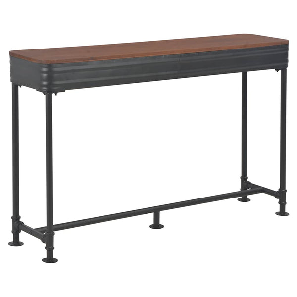Konsolentisch mit 2 Schubladen 120x30x75 cm Massivholz Tanne