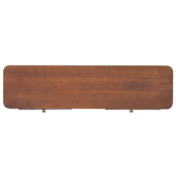 Konsolentisch mit 2 Schubladen 120x30x75 cm Massivholz Tanne