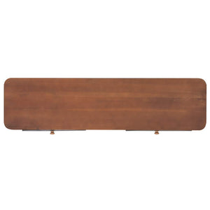 Konsolentisch mit 2 Schubladen 120x30x75 cm Massivholz Tanne