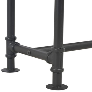 Konsolentisch mit 2 Schubladen 120x30x75 cm Massivholz Tanne
