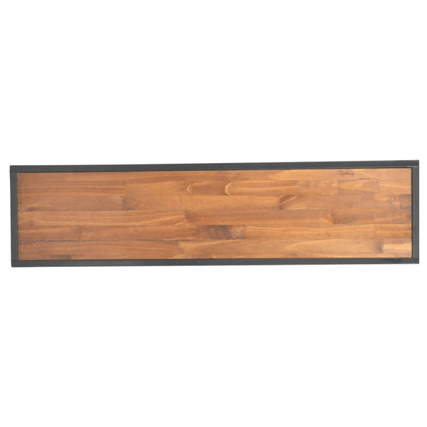 TV-Schrank mit 2 Schubladen 120x30x40 cm Massivholz Kiefer