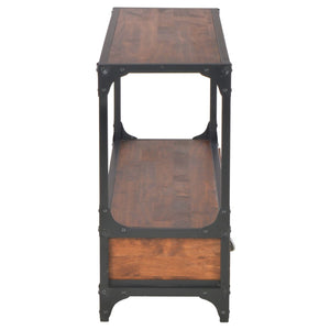 TV-Schrank mit 3 Schubladen 120x30x60 cm Massivholz Kiefer
