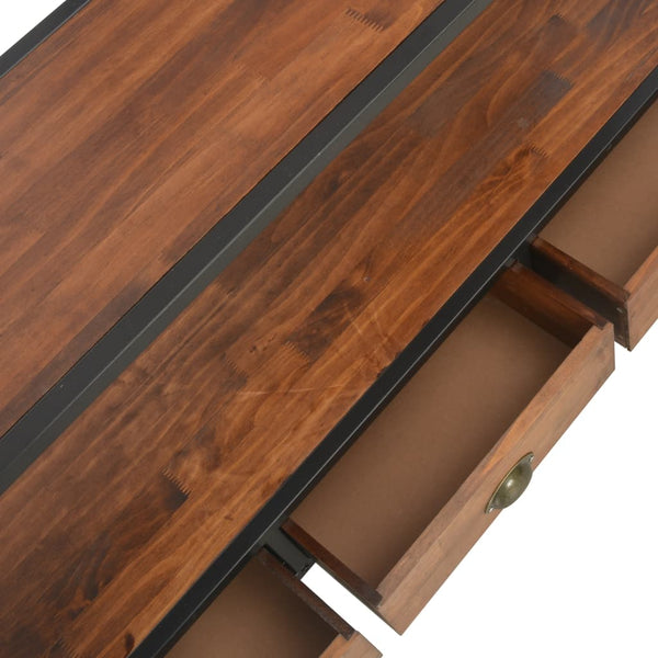 TV-Schrank mit 3 Schubladen 120x30x60 cm Massivholz Kiefer