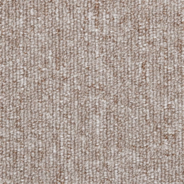 vidaXL Tapis de marches 15 pcs 56x17x3 cm Marron clair Semi-circulaire